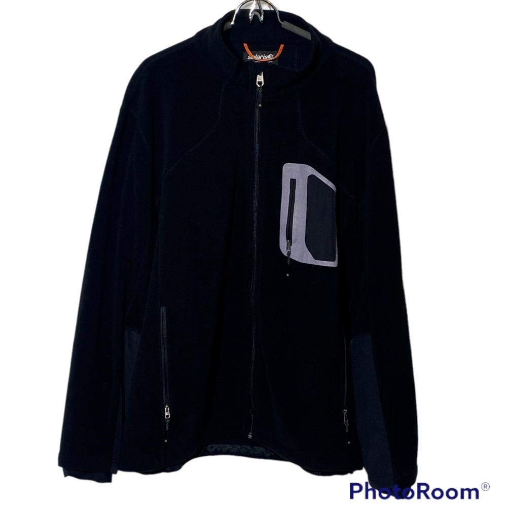 Solaris Full-Zip Fleece Jacket Black XXL